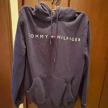 TOMMY HILFIGER 네이비 후드티 S/P