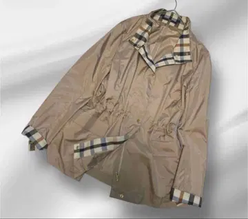 빅 사이즈! DAKS 체크 절개 라이트 아우터 42