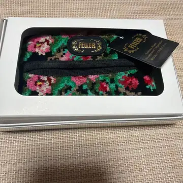 페이러 꽃무늬 티슈 케이스 미사용 새상품