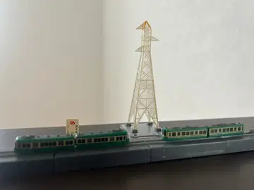 C 게이지 에노덴 2종류와 철탑