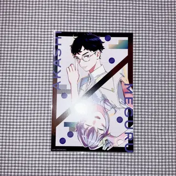 비바렌 비바세카 RTTT 혜택 엽서 아카시 메구루 네이비