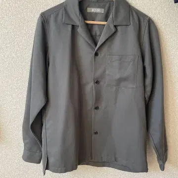 nano universe 그레이 버튼 셔츠