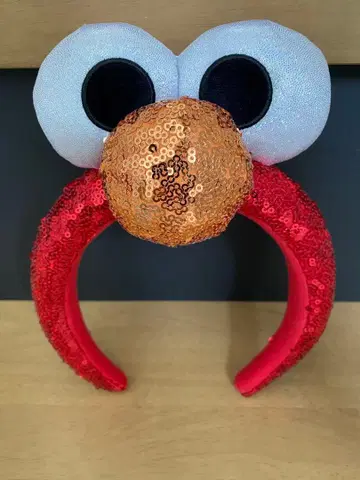 유니버설 스튜디오 재팬 USJ 엘모 머리띠 스팽글