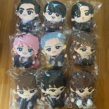 [ 미사용 새상품 ] SnowMan BIG 스노우만 인형 9개 세트