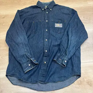 레어 80s Karl Helmut 칼 헬무트 데님 셔츠