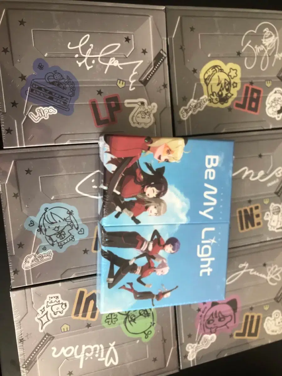 ISEGYE IDOL Be my light + 6 types of binder sealed set