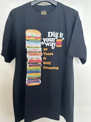 DJ MURO KODP BBP 티셔츠 King of Diggin