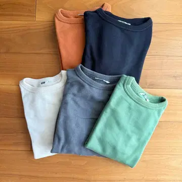 유니클로 유 맨투맨 5세트