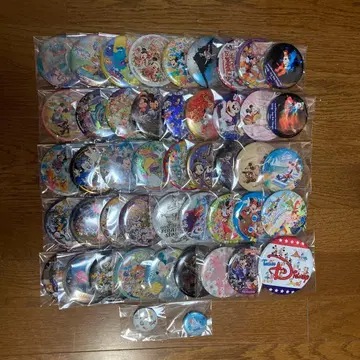 도쿄 디즈니 리조트 디즈니랜드 시 캔뱃지 47개 묶음 판매