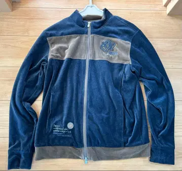 ZOY 조이 벨로아 긴팔 자켓 네이비 골프웨어 남성용