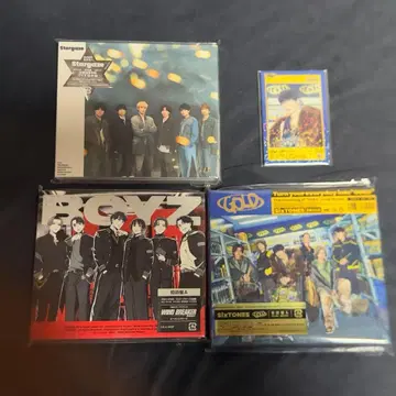 SixTONES GOLD BOYZ Stargaze 특전 포함