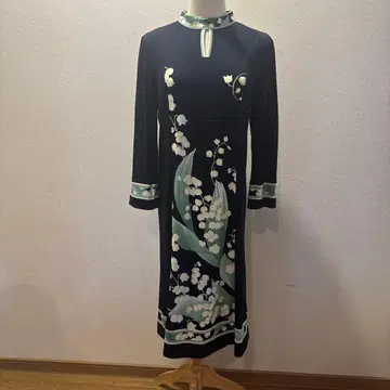 시착 정도 택 포함 레오나르 고급스러운 칸칸 원피스 최근