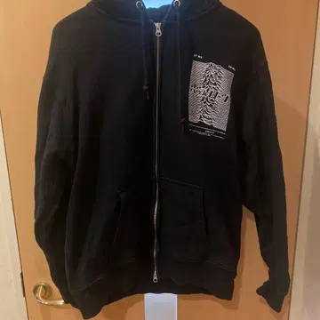 덴키 그루브 ALLAROUND NO PLEASURES 블랙 후드티