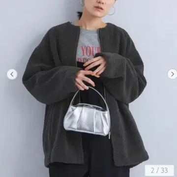 보아 노카라 코트 블루종