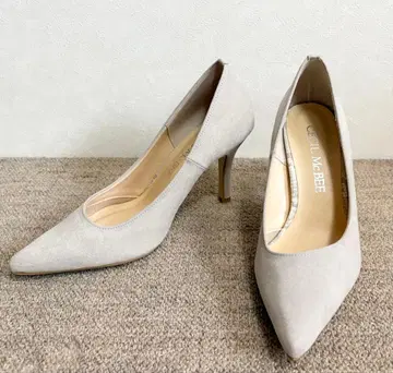 [ 미사용 새상품 ] CECIL McBEE 하이힐 펌프스 아이보리