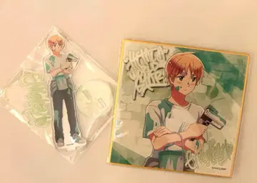 헤타리아 영국 아크릴 스탠드 색지 작업복