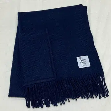 The Organic Alpaca 중간 두께 스톨