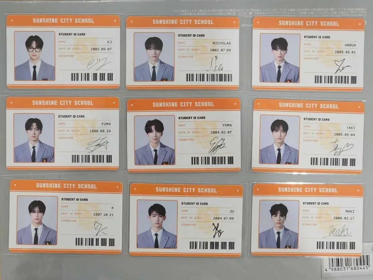 &team first howling we solo vahn pre-order benefit student ID card poca