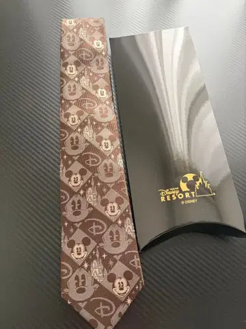 [ 미사용 새상품 ] 디즈니 호텔 공식 넥타이 / 정가 7,500-