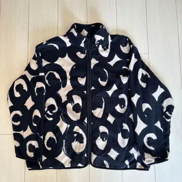 [ 새상품급 ] 유니클로 x 마리메꼬 / 플리스 풀 지퍼 자켓