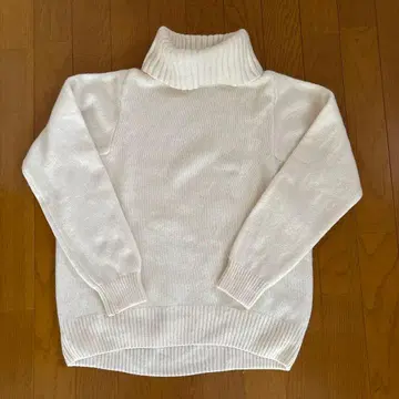 INDIVI 인디비 터틀넥 니트 풀오버 S