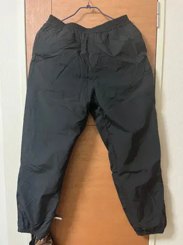 무인양품 발수 보온 나일론 윈드 팬츠