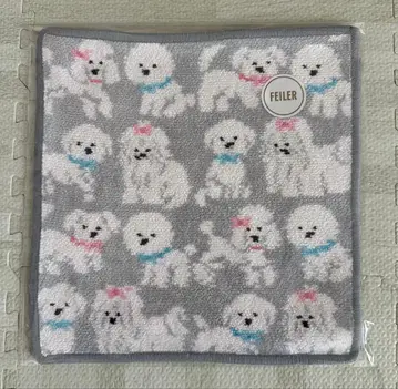 FEILER 모후모후 완찬 강아지 손수건