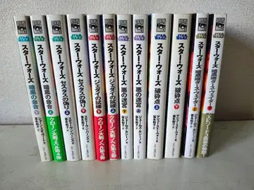 스타 워즈 소설 12권 세트 클론 대전 노벨