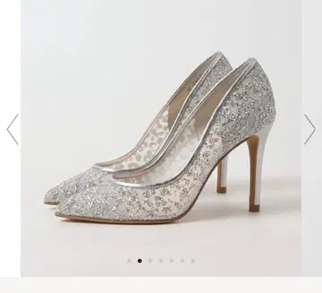 DIANA 글리터 펌프스 23.5cm 9cm 힐 웨딩 신발