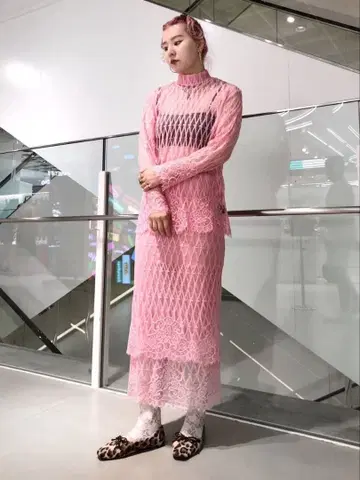 PAMEO POSE DIA LACE SKIRT TOPS