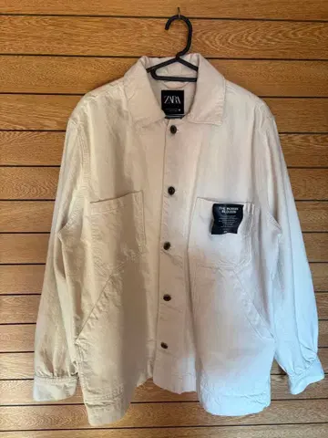 ZARA 아이보리 데님 자켓 M