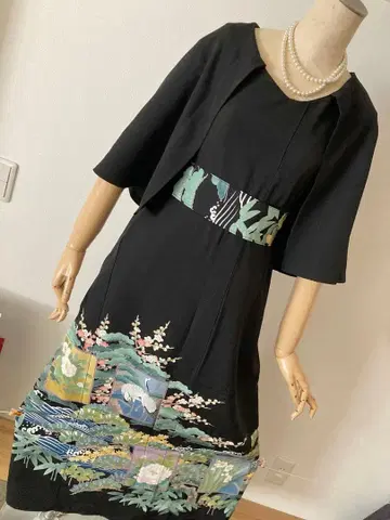 기모노 리메이크 원피스 전통 예복 기모노