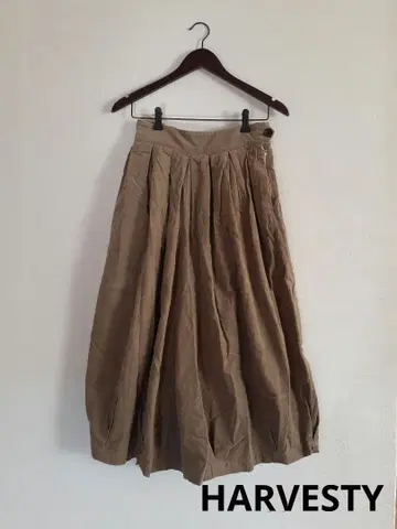 HARVESTY 코듀로이 롱 큐롯 팬츠 일본제