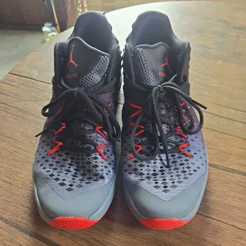 Jordan 농구 신발 스니커즈 블랙 그레이/빨간색