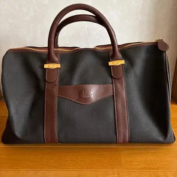 dunhill 보스턴 백 차콜 그레이와 브라운