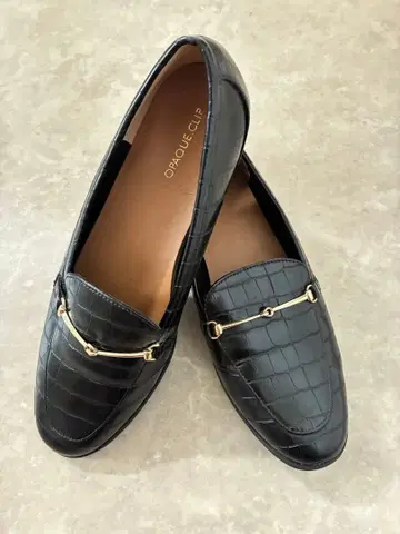 블랙 크로커다일 로퍼