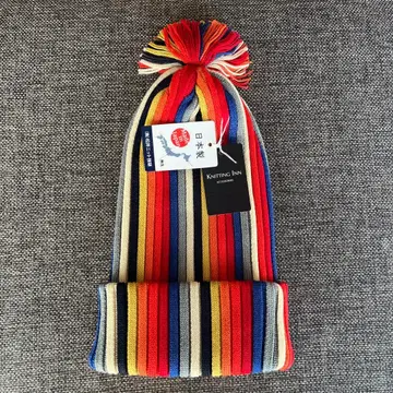 택 포함 미사용 새상품 마츠이 니트기켄 니트 모자