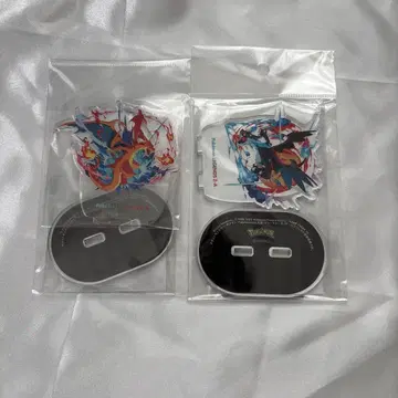포켓몬 레전즈 ZA 메가리자몽 Y X 2점 아크릴 스탠드