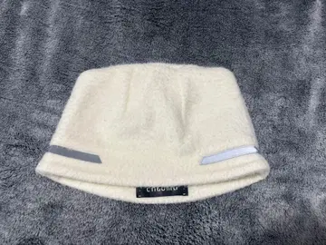 chloma 리플렉 퍼리 캡 화이트