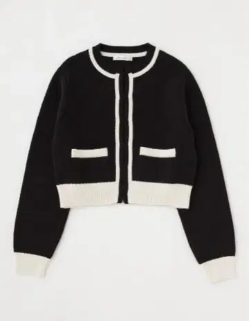 moussy BICOLOR 가디건