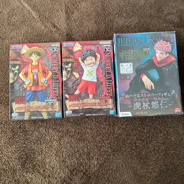 원피스 필름 레드 DXF 피규어 루피 세트