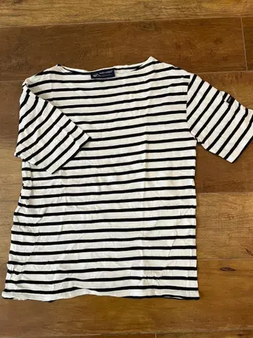 SAINT JAMES 반팔 스트라이프 T셔츠