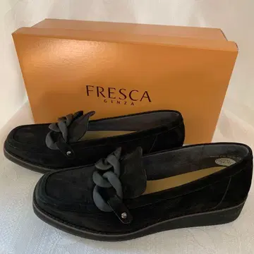 긴자 요시노야 FRESCA 블랙 신발