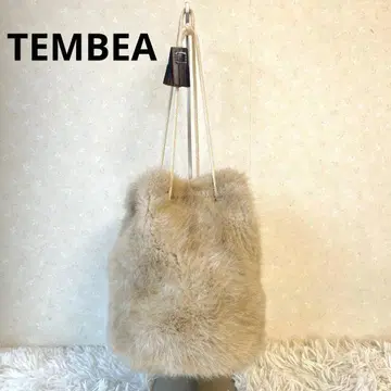 텐베어 페이크 퍼 게임 파우치 복조리 퍼백 숄더백