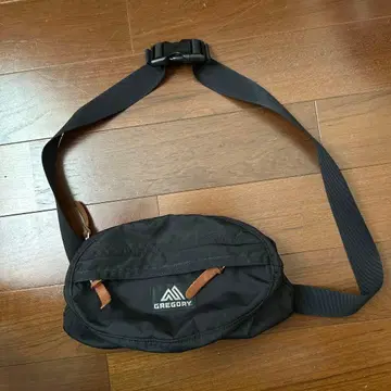 GREGORY 숄더백 블랙