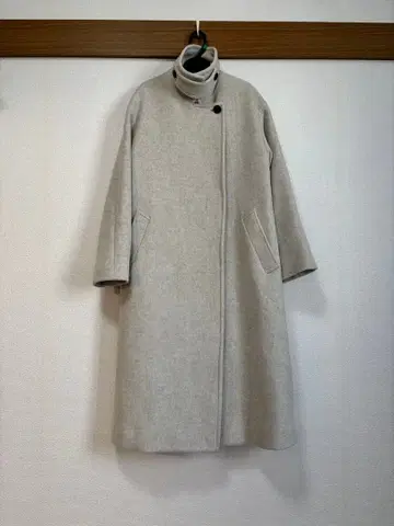 그린 라벨 릴랙싱 <1_OF MINE> W 스텐 칼라 코트