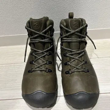 KEEN 피레니즈 하이컷 등산화 올리브