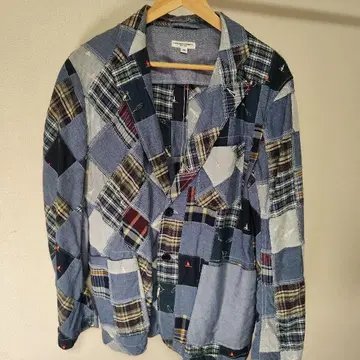 ENGINEERED GARMENTS 패치워크 자켓 네펜데스