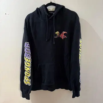 H&M 스펀지밥 후드티 L 블랙