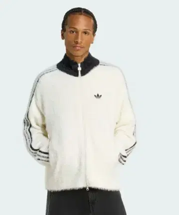 완판 adidas 페이크 모헤어 클래식 트랙 탑